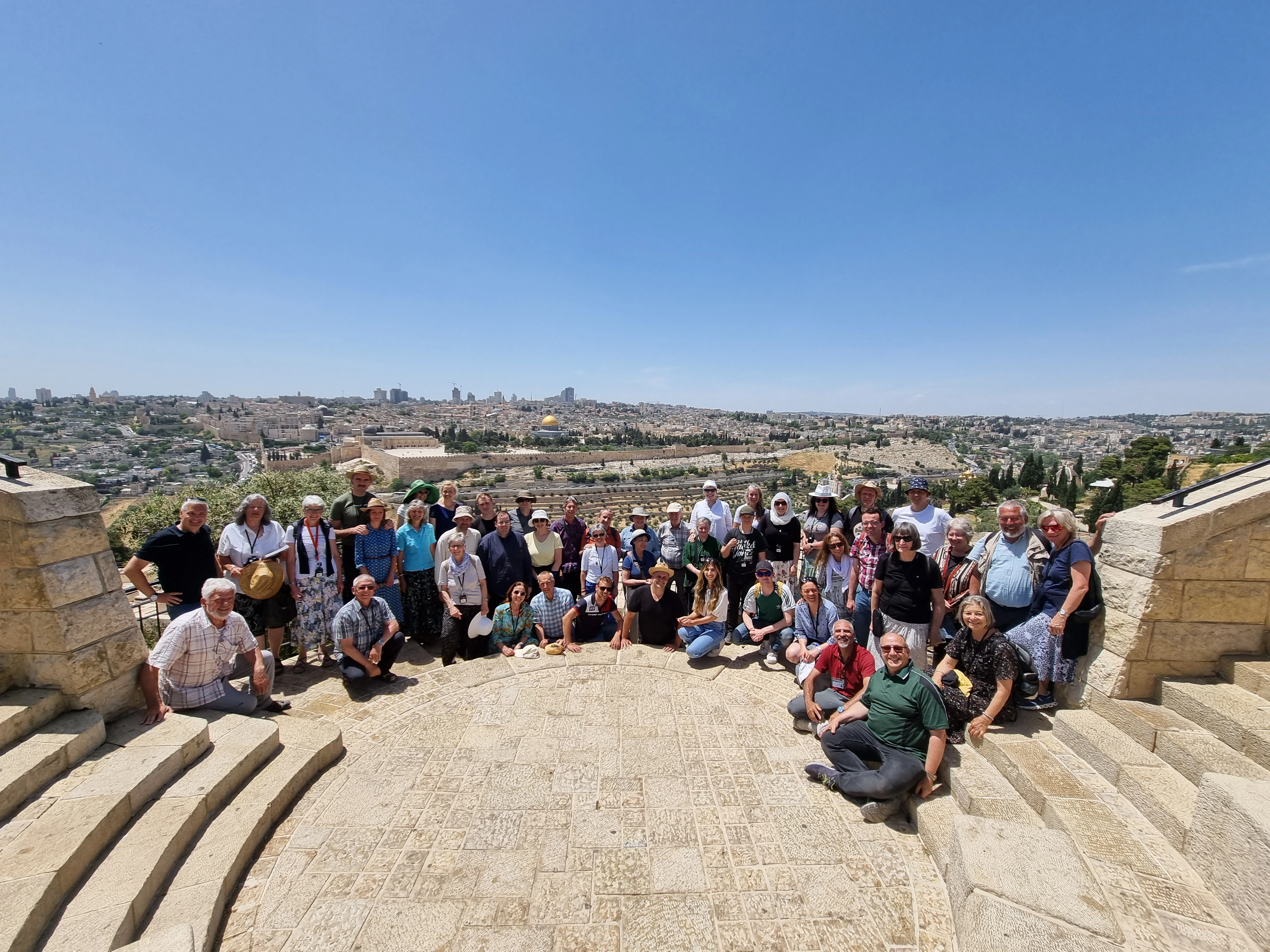 Stadtansicht Jerusalem mit Felsendom